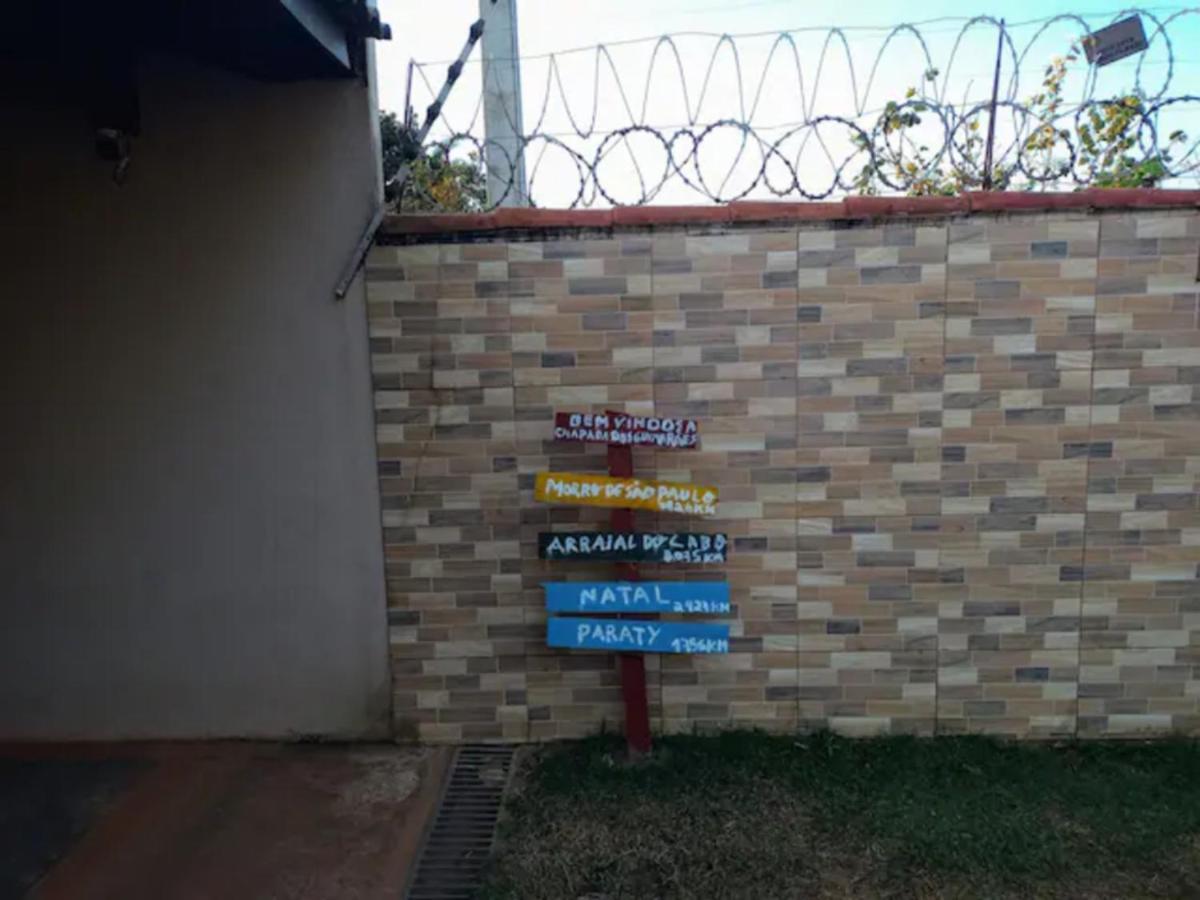 Casa Com Spa De Hidro, Aquecedor E Cromoterapia A 1,0 Km Do Centro Chapada dos Guimaraes Exterior photo