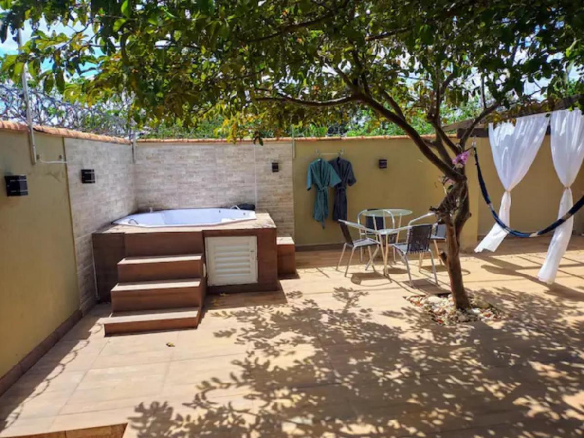 Casa Com Spa De Hidro, Aquecedor E Cromoterapia A 1,0 Km Do Centro Chapada dos Guimaraes Exterior photo