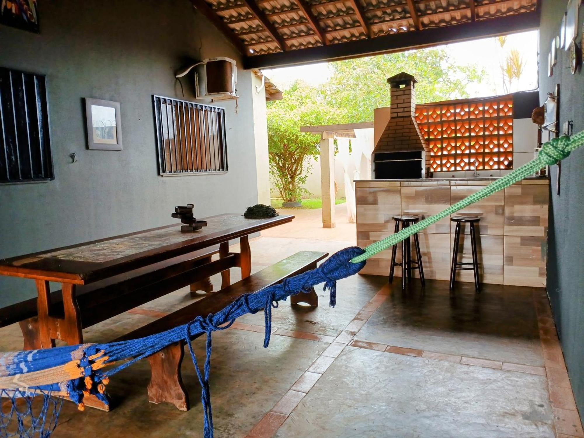 Casa Com Spa De Hidro, Aquecedor E Cromoterapia A 1,0 Km Do Centro Chapada dos Guimaraes Exterior photo